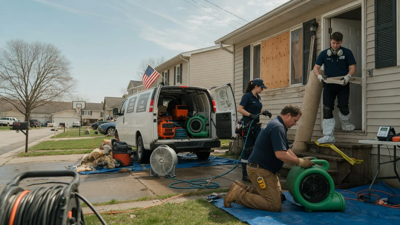 Water Damage Restoration in Valley City, OH near me